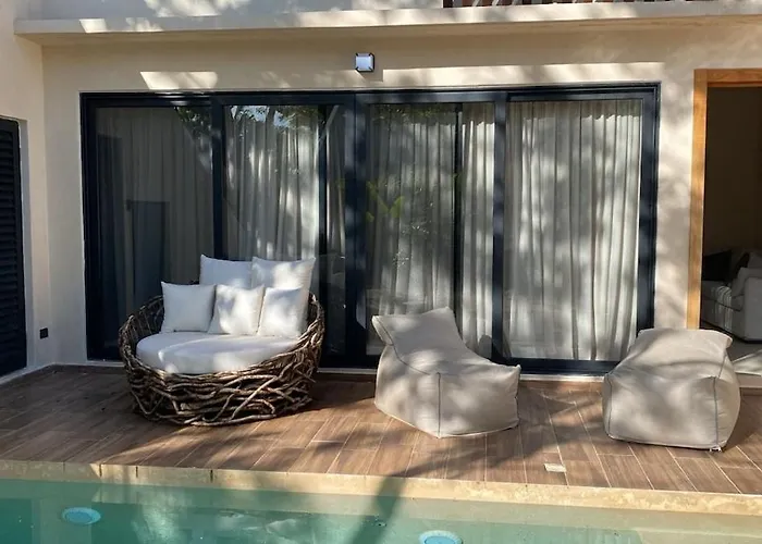 Bali 4br W Pool, Rooftop Jacuzzi And Bbq Villa Tulum
