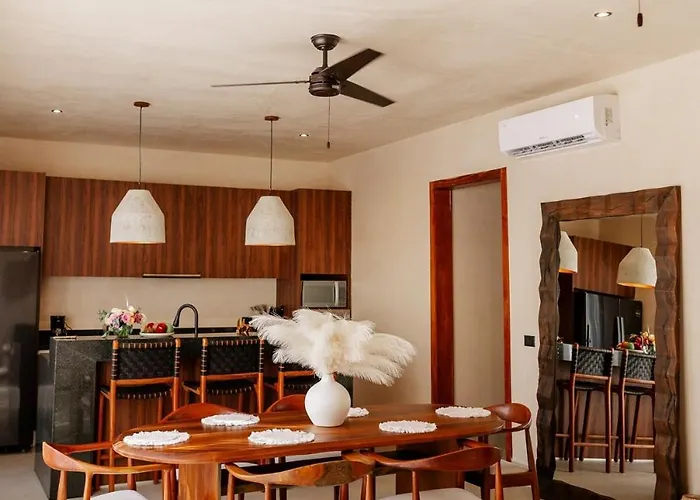 Bali 4br W Pool, Rooftop Jacuzzi And Bbq Villa Tulum